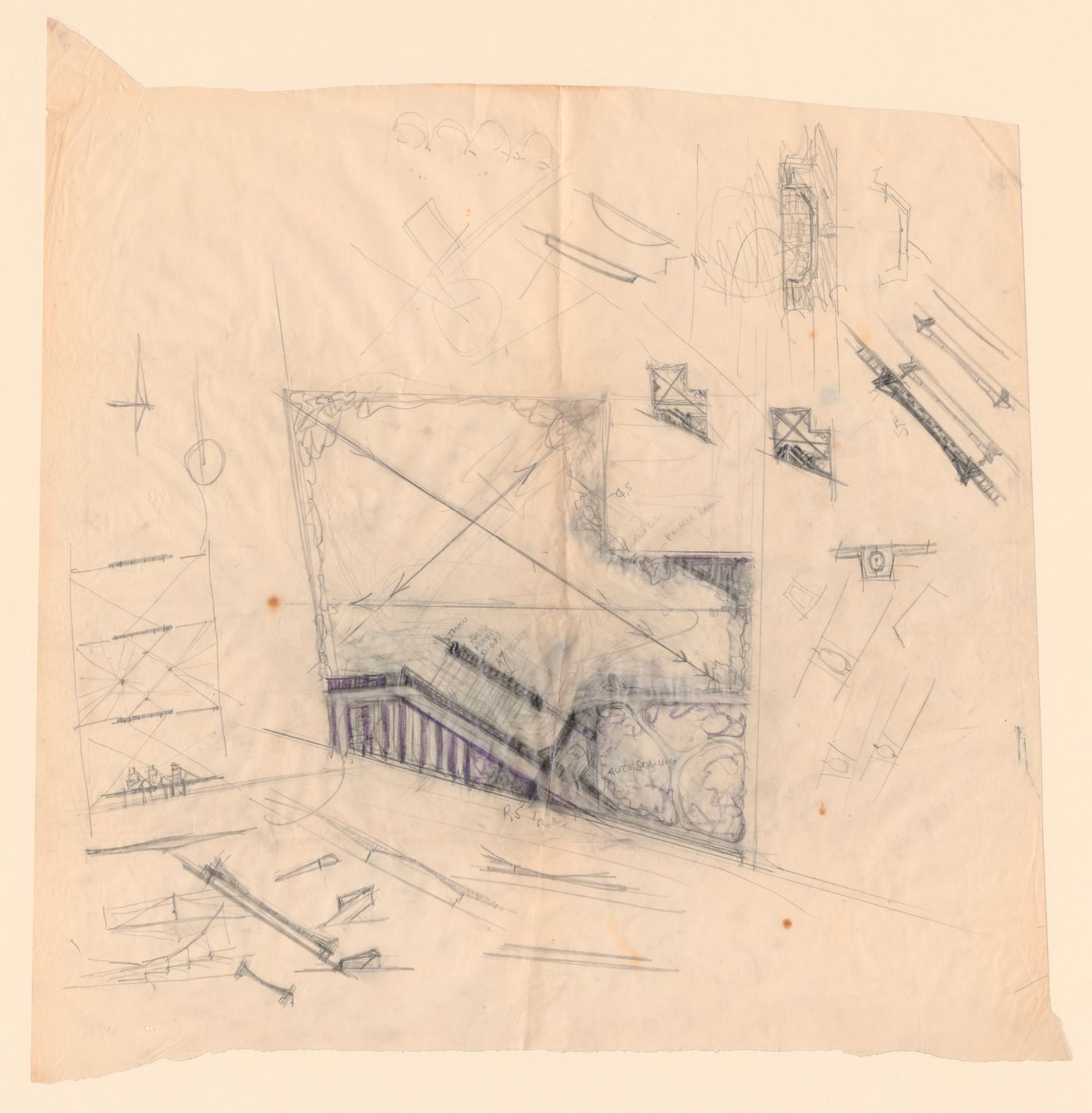 Boeing Airport, Burbank, California: Developmental site plan