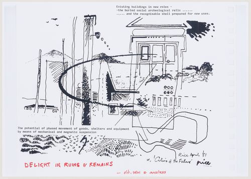 "Delight in ruins and remains"