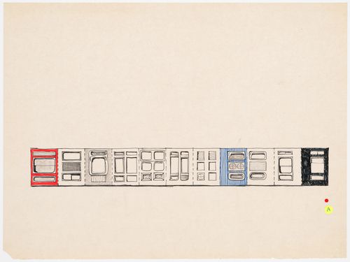 Steel Housing: elevations of single-storey dwellings