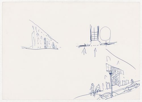Sketches of Haagse Portiek, Punt en Komma, The Hague