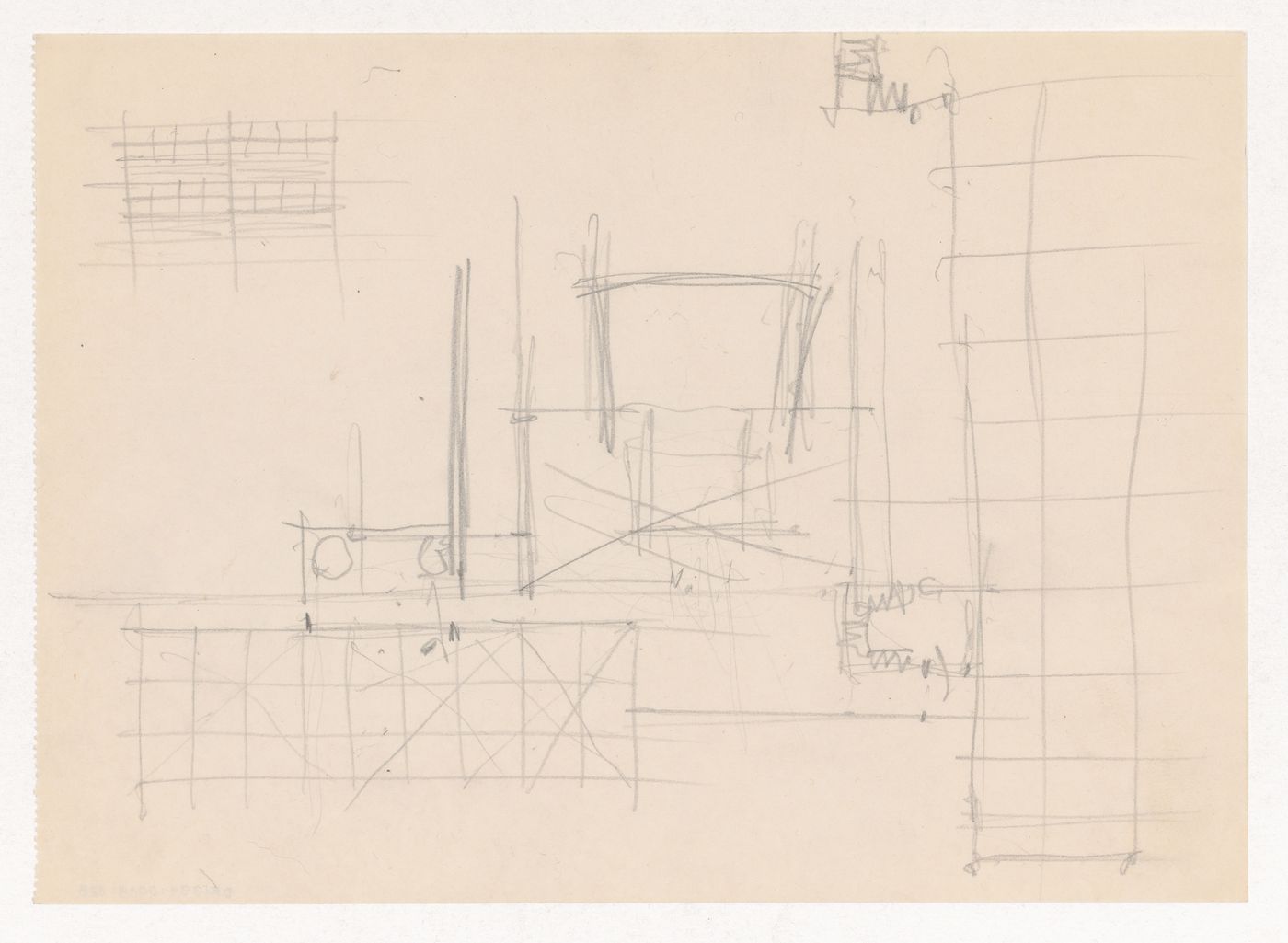 Partial sketch block plan for Illinois Institute of Technology
