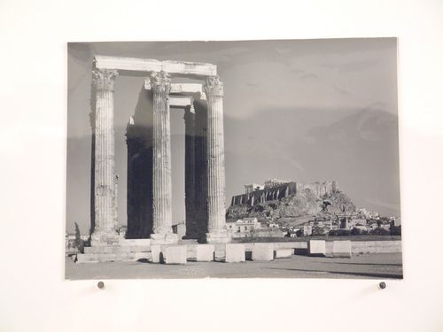 Acropolis seen from the southeast, with the Olympeion, Athens, Greece