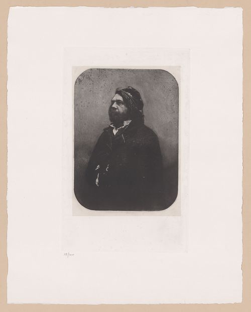 Portrait du Theophile Gautier, d'apres Nadar.