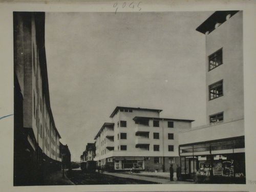 View of a housing block, Cologne, Germany