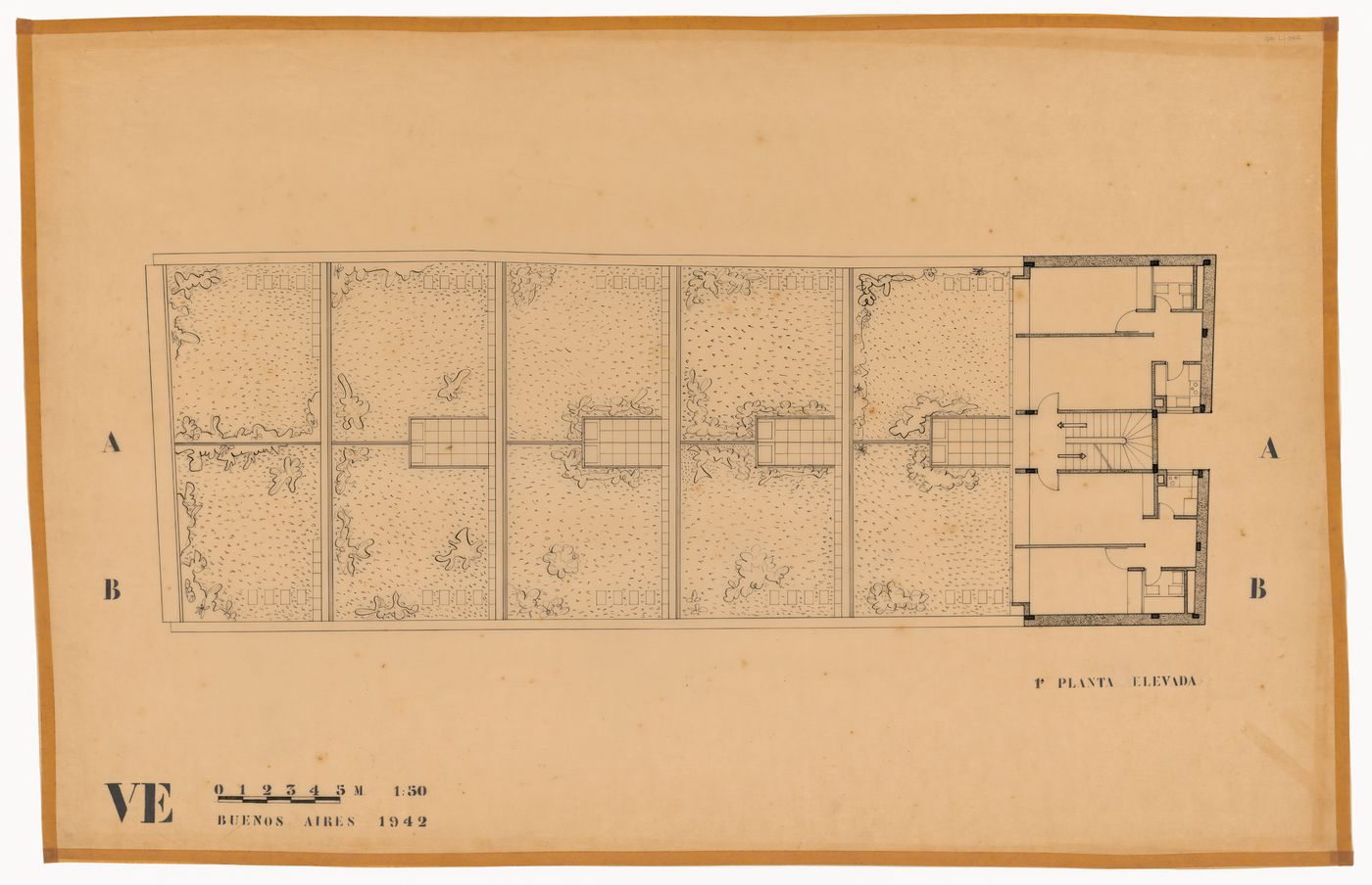 Floor plan for Viviendas en el espacio, Buenos Aires, Argentina