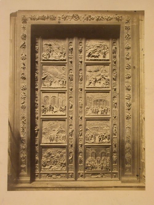Baptistry, Gates of Paradise, Florence, Italy