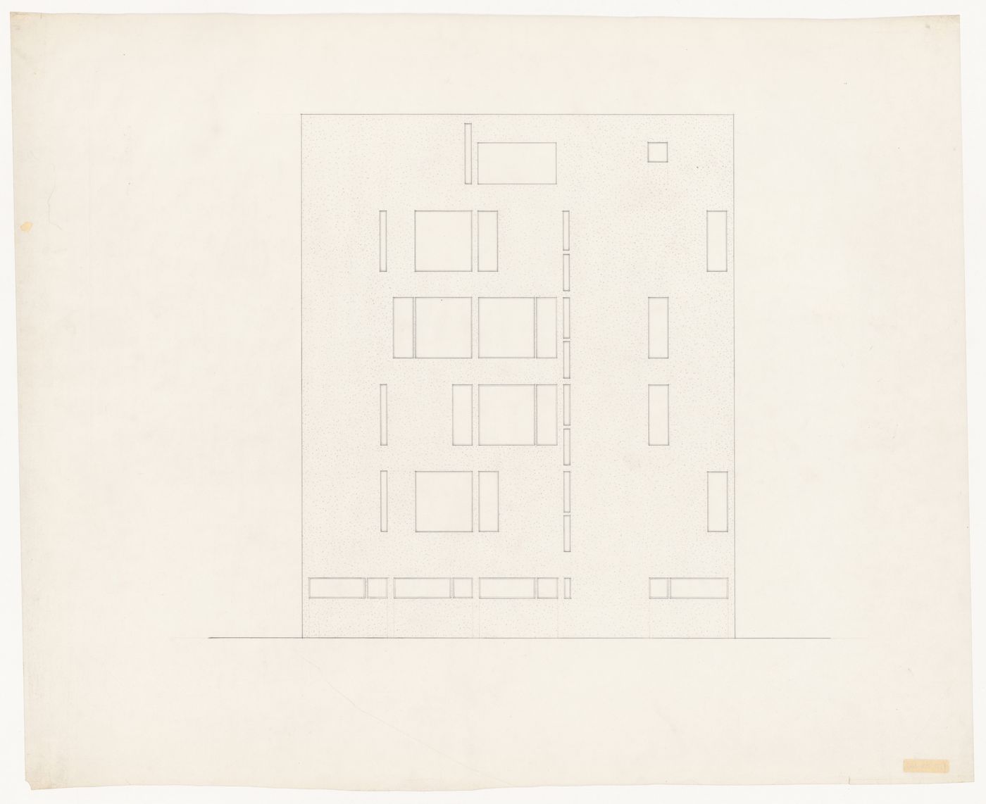 Elevation for Apartment House