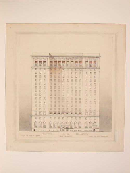 Proposed Hotel Building - elevation
