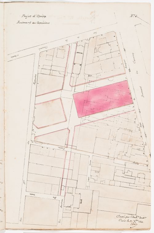 Site plan for Project no. 6 and site analysis and cost estimate for Project no. 7