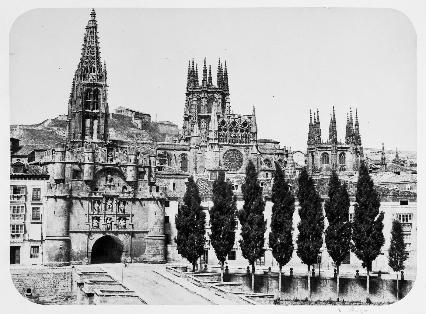 View of Cathedral of Saint Mary of Burgos, Burgos, Spain