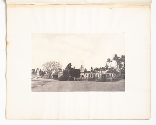 Triviar.  Ghaut and ornamental buildings.