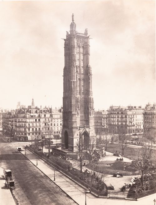 Plate from album ''Buildings, parks and streets of Paris, Versailles and environs, France''