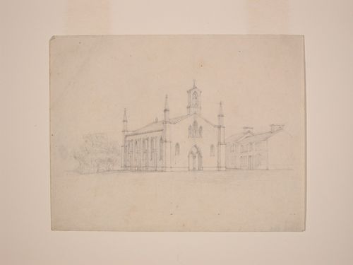 Perspective of a 'Gothic' church