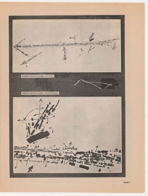 ONE WAY and ONE WAY (detail)