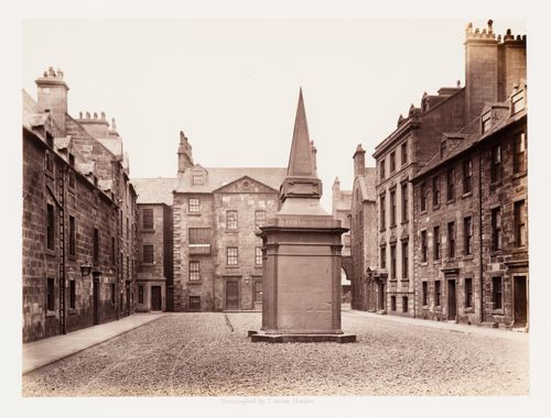 The Professor's Court looking West, Glasgow College, Glasgow