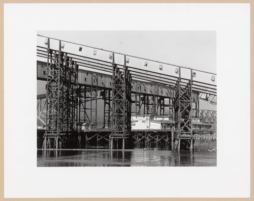 Loading conveyors, Alberta Wheat Pool, Vancouver, British Columbia, from the series The Forms of Canadian Industrial Architecture