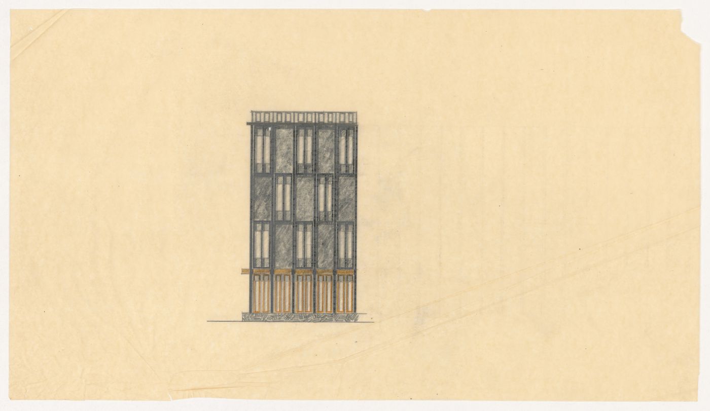 Cladding study for United States Embassy, Oslo, Norway