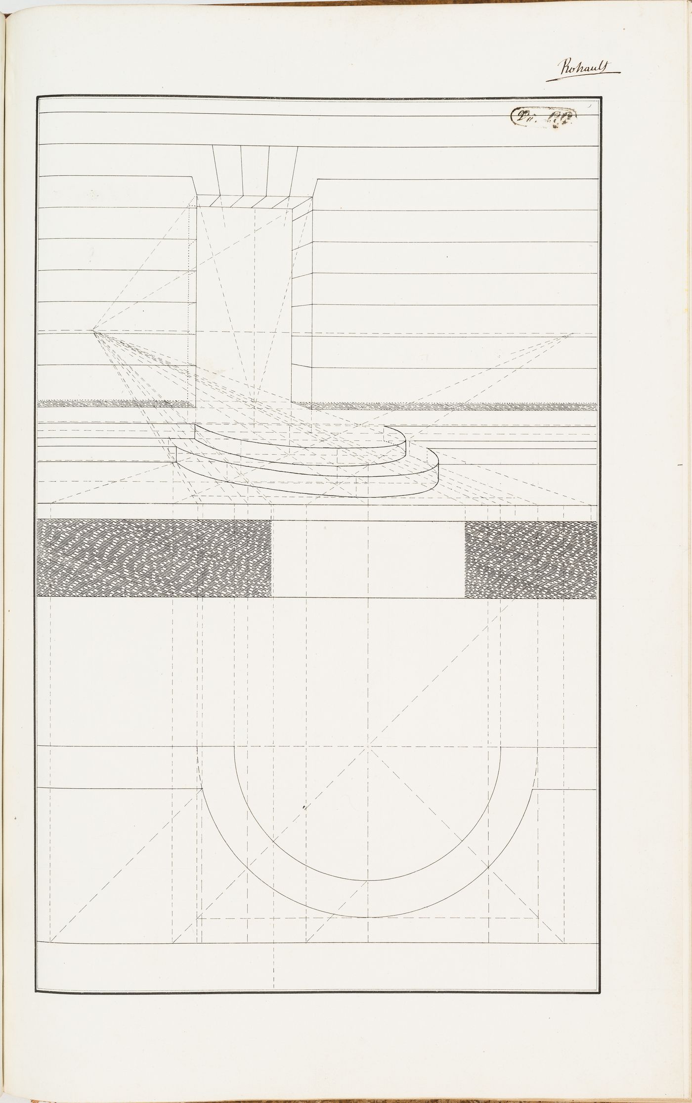 Perspective exercise for a doorway