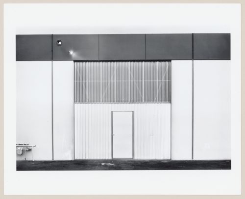 View of the south wall of H and K Industries, 1611 South Boyd Street, Santa Ana, California, United States, from the series “The new Industrial Parks near Irvine, California”