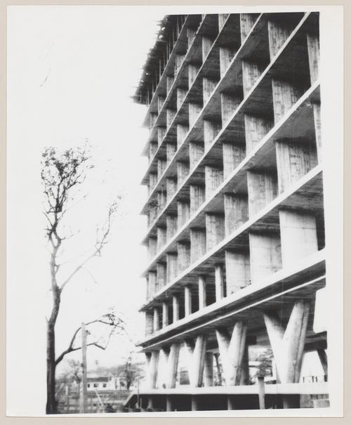 View of Hospital Sul América, under construction, Rio de Janeiro, Brazil
