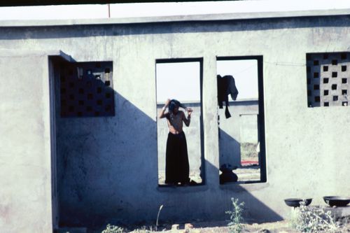 View of McGill's plot during construction at Aranya for the Aranya Housing Project, Indore, India