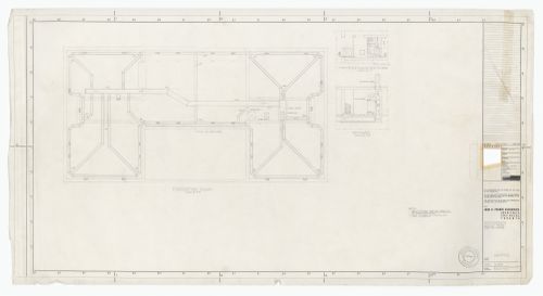 Foundation heating plan for Residence of Mr. & Mrs. John C. Parkin, North York, Ontario