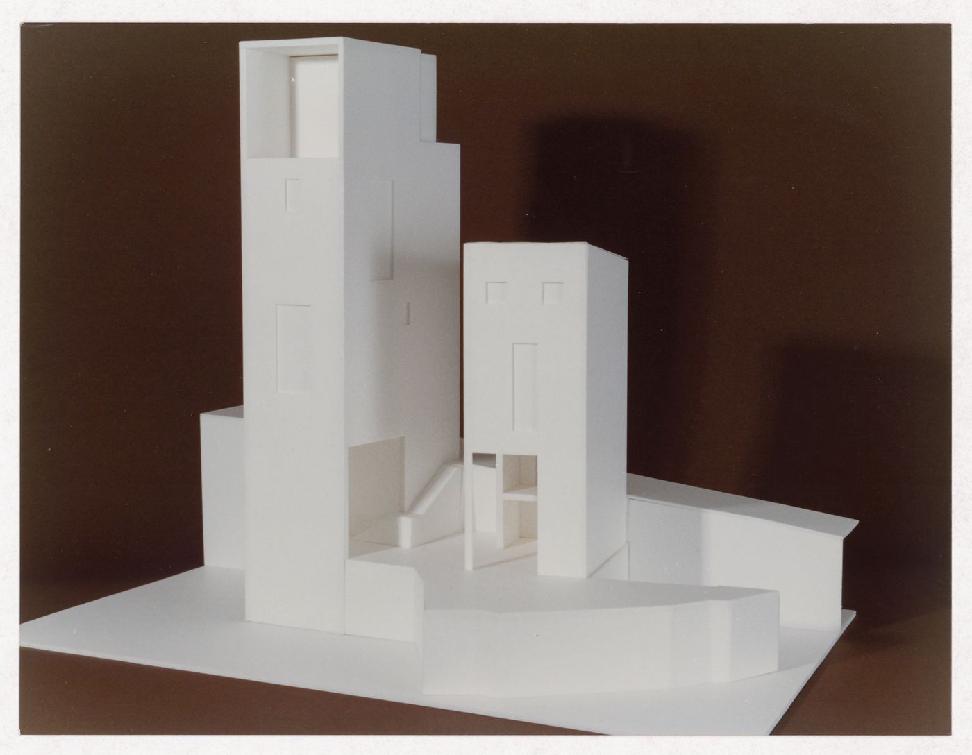 View of model for Reconstrução do Portal de Riquer, Alcoi-Valencia, Spain