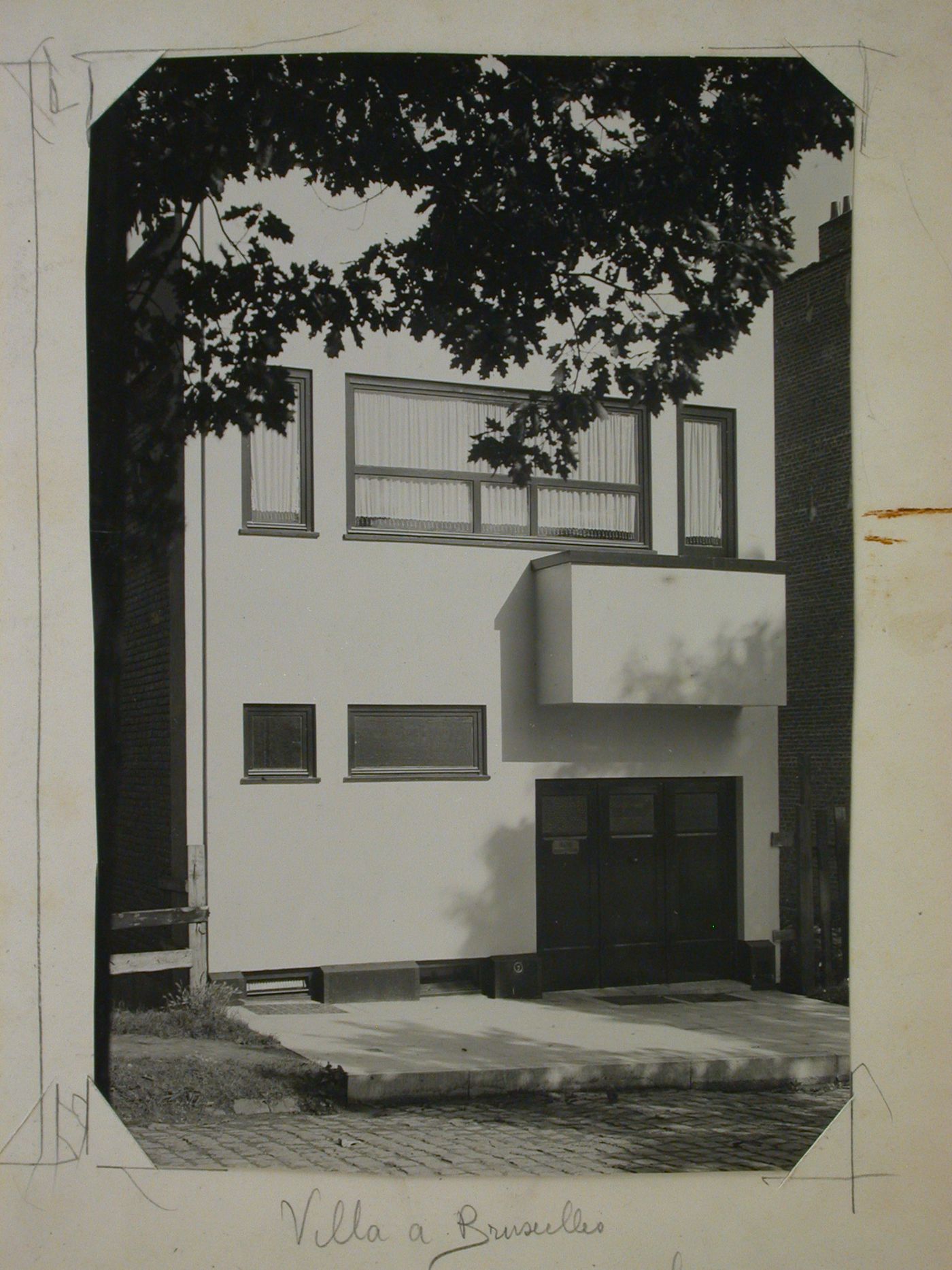 Villa à Bruxelles. Victor Bourgeois arch.