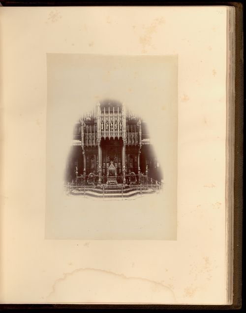 Plate from book ''The Abbey and Palace of Westminster''