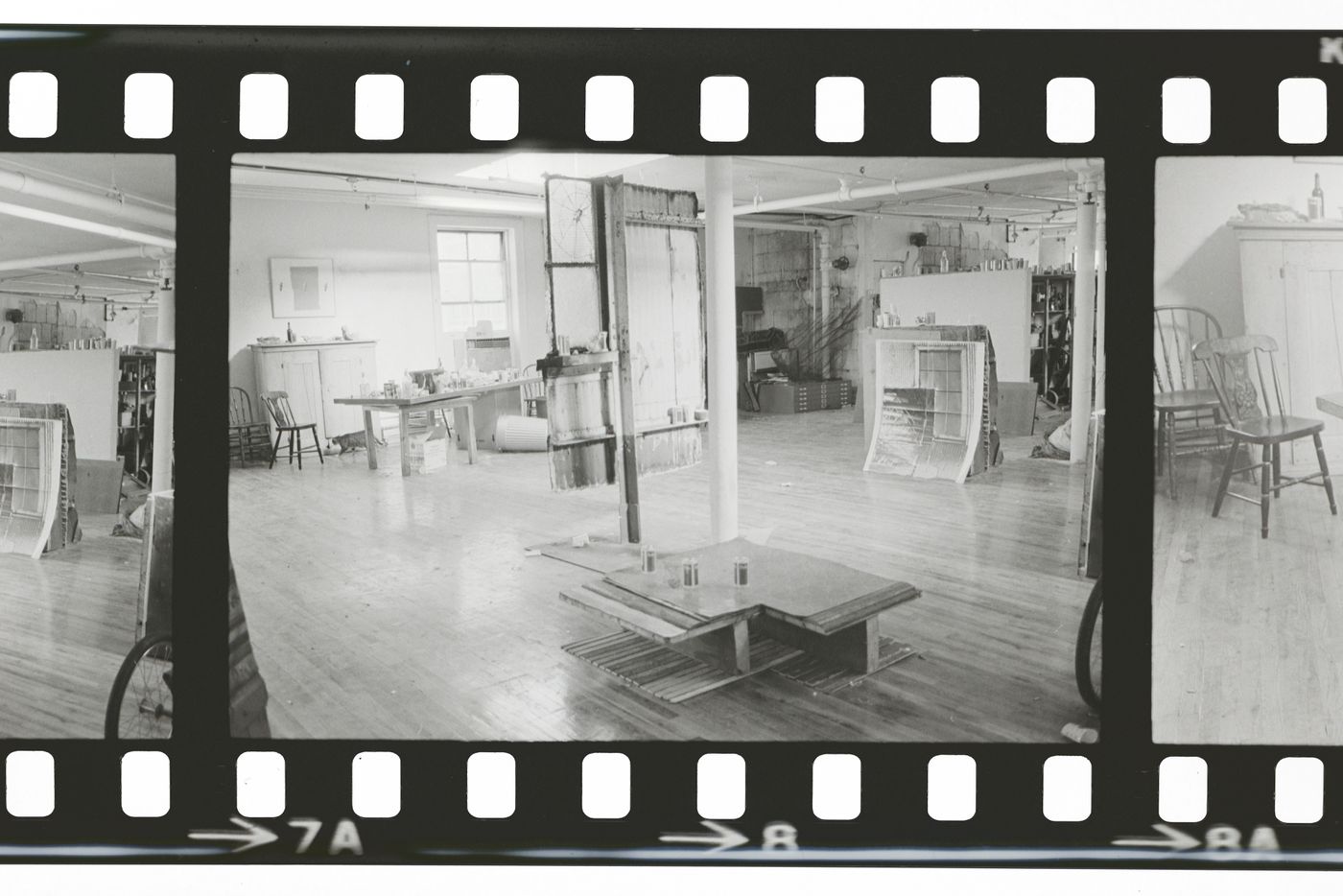 Interior of Wooster Street loft, New York City