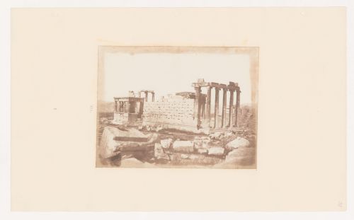 The Erechtheion - south-eastern angle