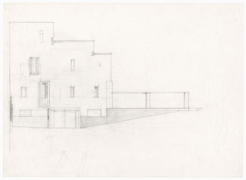 Elevation for Casa Miggiano, Otranto, Italy