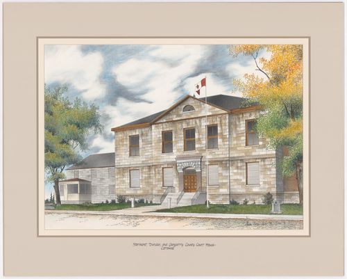 Stormont, Dundas, and Glengarry County Court House, Cornwall, from Court Houses in Ontario
