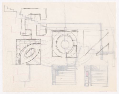 Sketches for House in an Indiana Cornfield