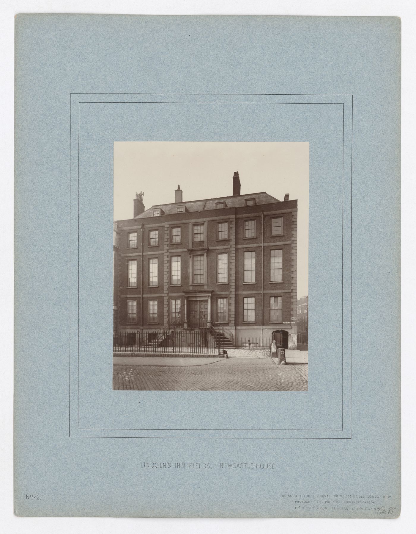 Lincoln's Inn Fields - Newcastle house