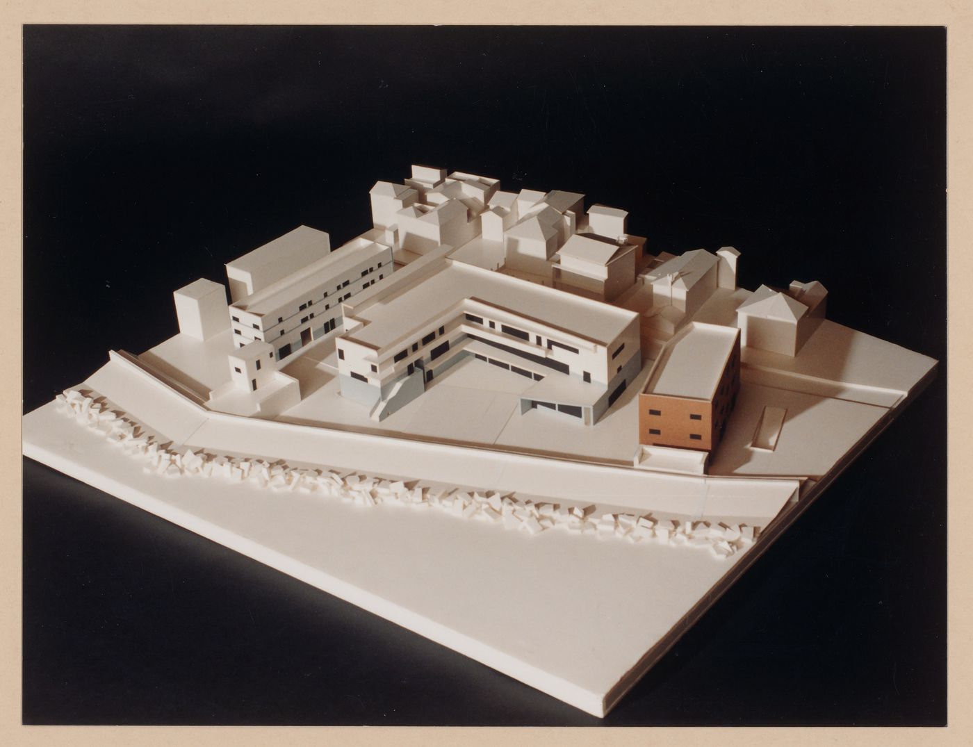 Photographs of model, Câmara Municipal de Caorle, Caorle