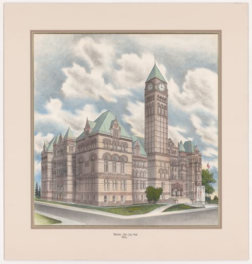 Toronto Old City Hall, York, from Court Houses in Ontario