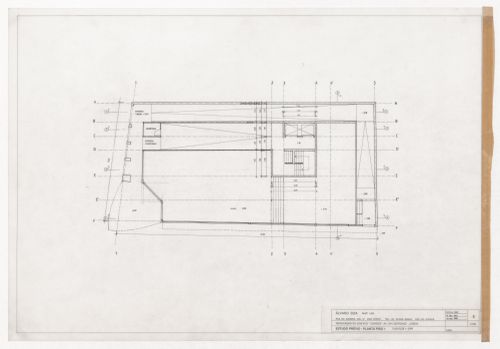 Floor plan for Remodelação do Cinema Condes, Lisbon, Portugal
