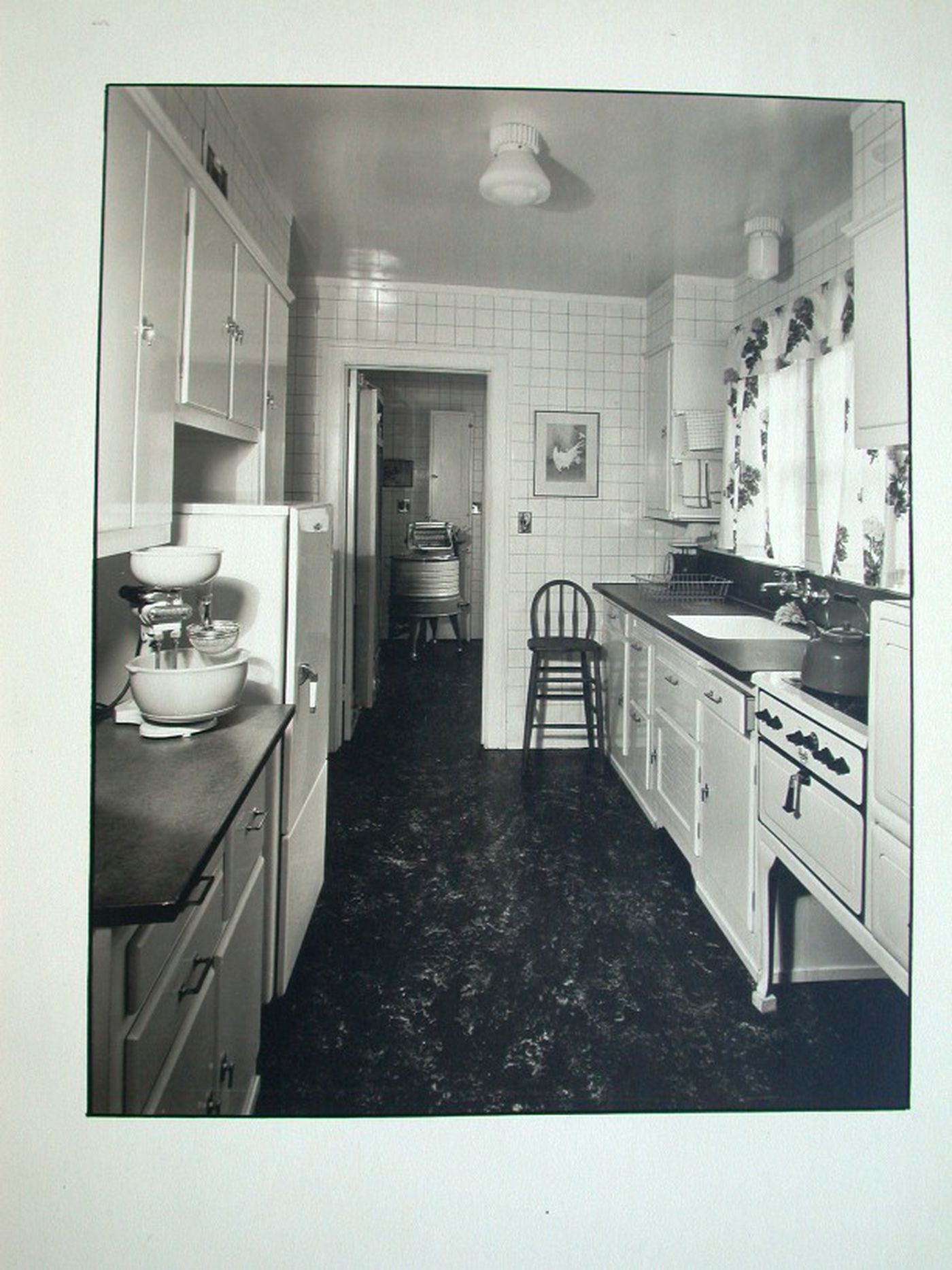 Plate from album ''America's Little House''