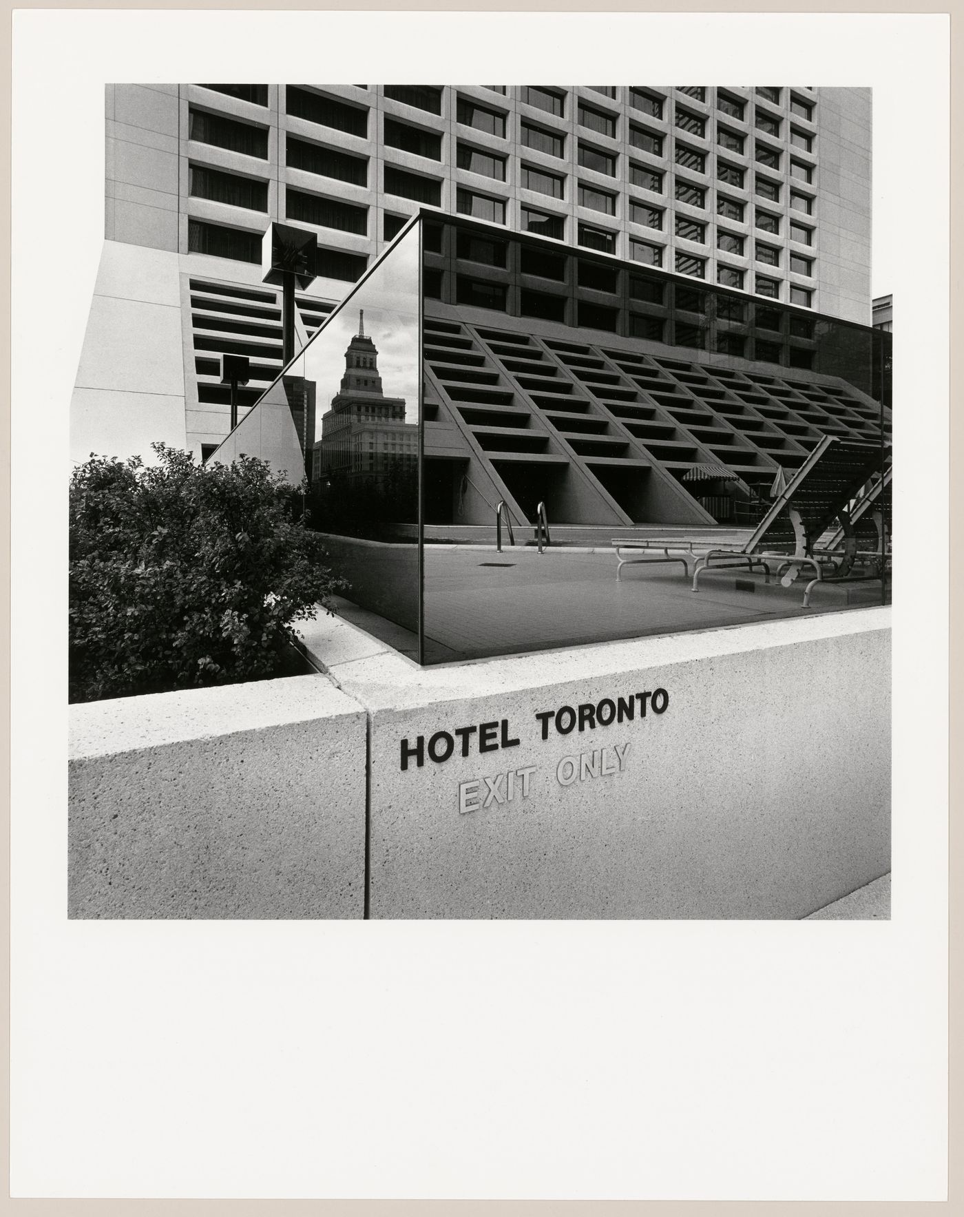 View of Hotel Toronto showing the swimming pool, 145 Richmond Street West, Toronto, Ontario