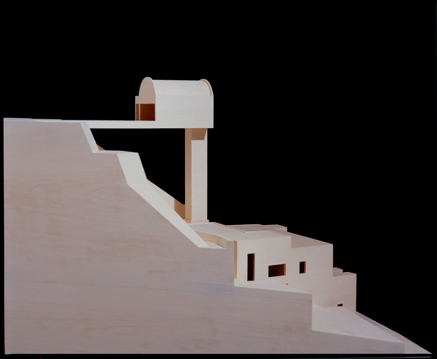 View of model for Casa Mário Bahia [Mário Bahia house], Gondomar, Portugal