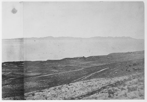 View of Victoria Bay, adjacent to Talien Bay (now Dalian Wan), showing farmland, near Ch'ing-ni-wa (now part of Dalian), China