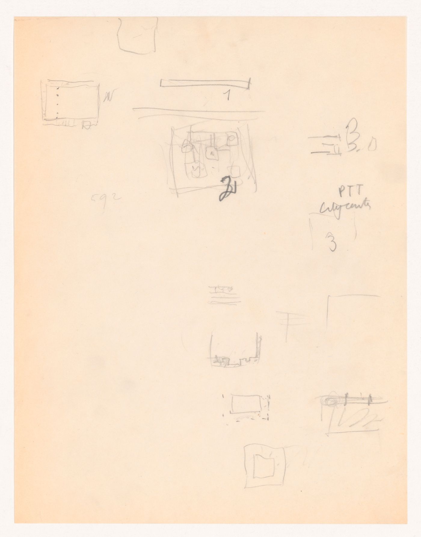 Dessins non-identifiés