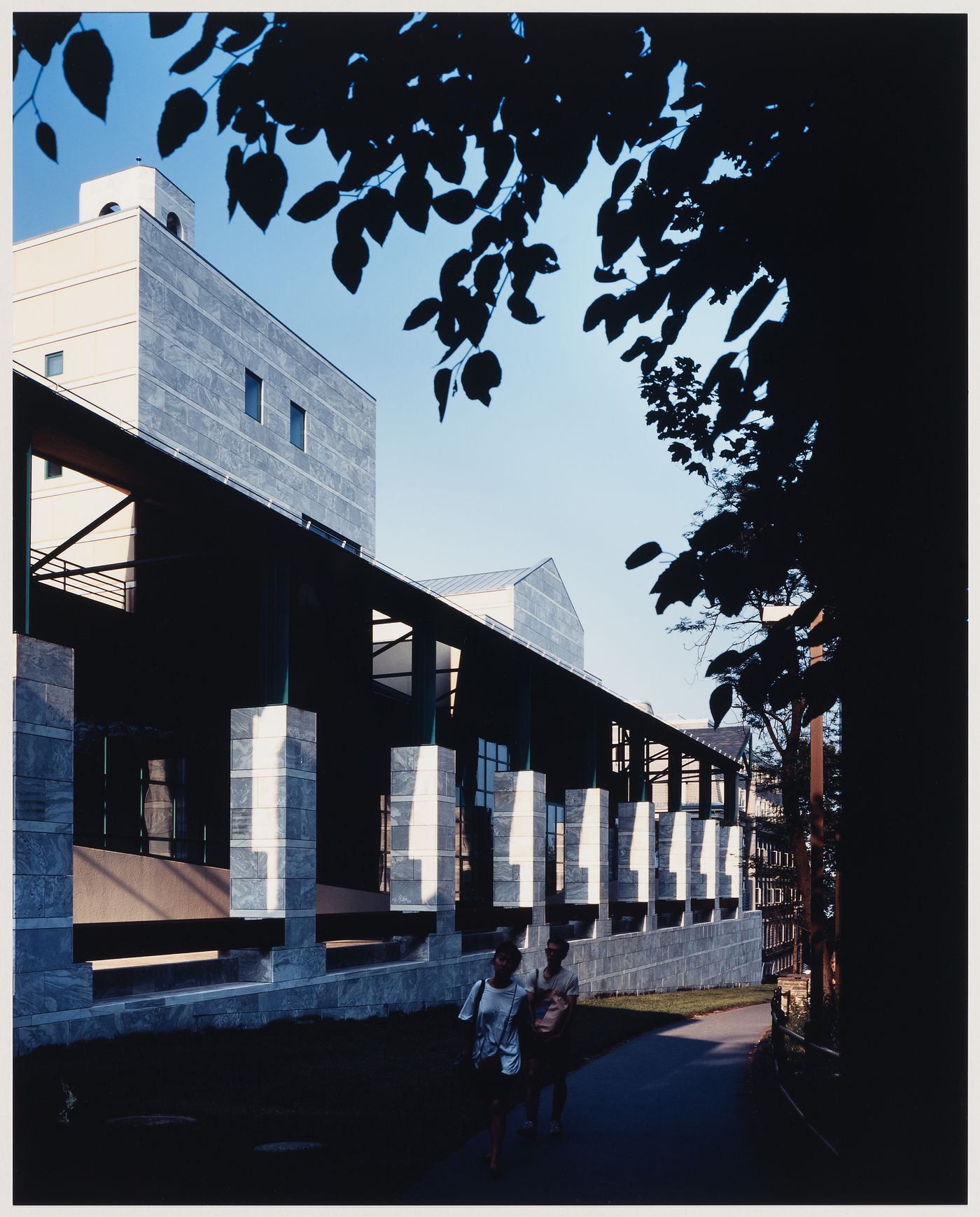 Center for Theatre Arts, Cornell University, Ithaca, New York: view of loggia