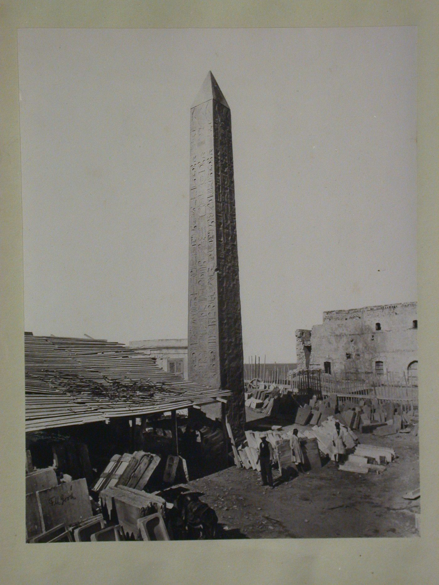 Alexandria. Cleopatra's Needle.