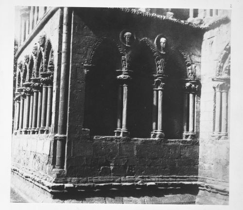 Holyrood Abbey, the Lower Arcading on the West Gable