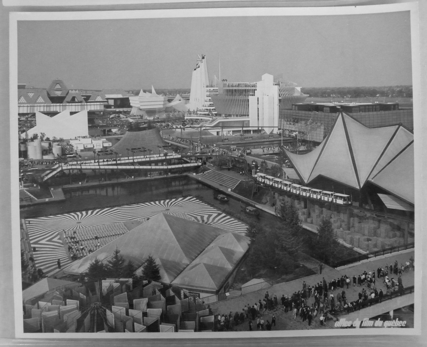 Partial view of the Île Notre-Dame site, Expo 67, Montréal, Québec