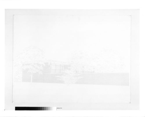 Exterior perspective for Mollendorf House, Schiller Street, Chicago