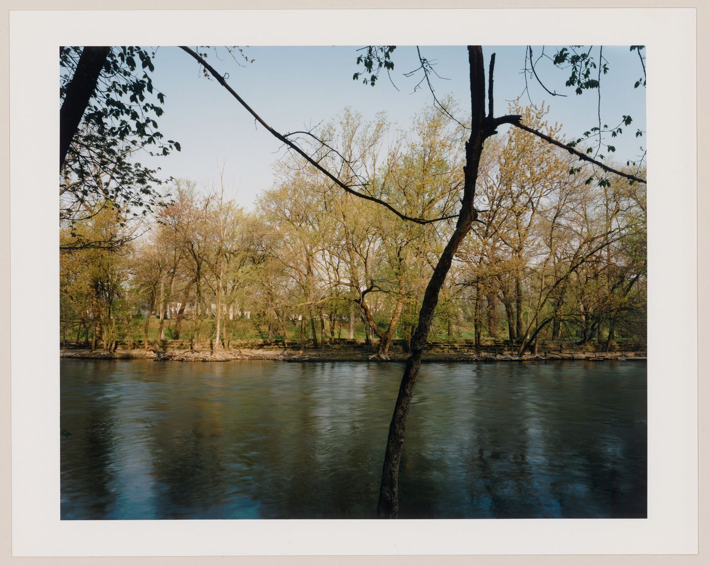 Viewing Olmsted: View of Desplaines River, Riverside, Illinois