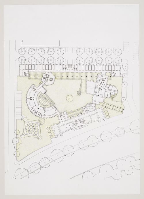 Wissenschaftszentrum, Berlin, Germany: site plan